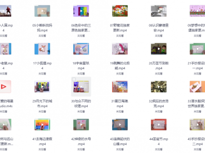 儿童美术启蒙课合集